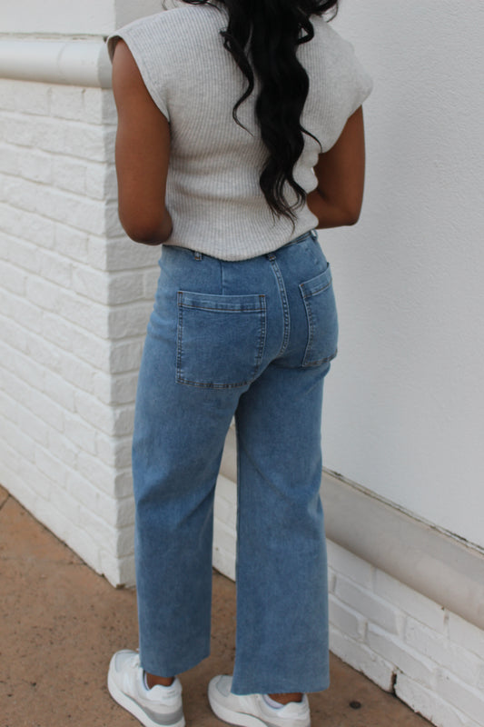Straight Line Jeans