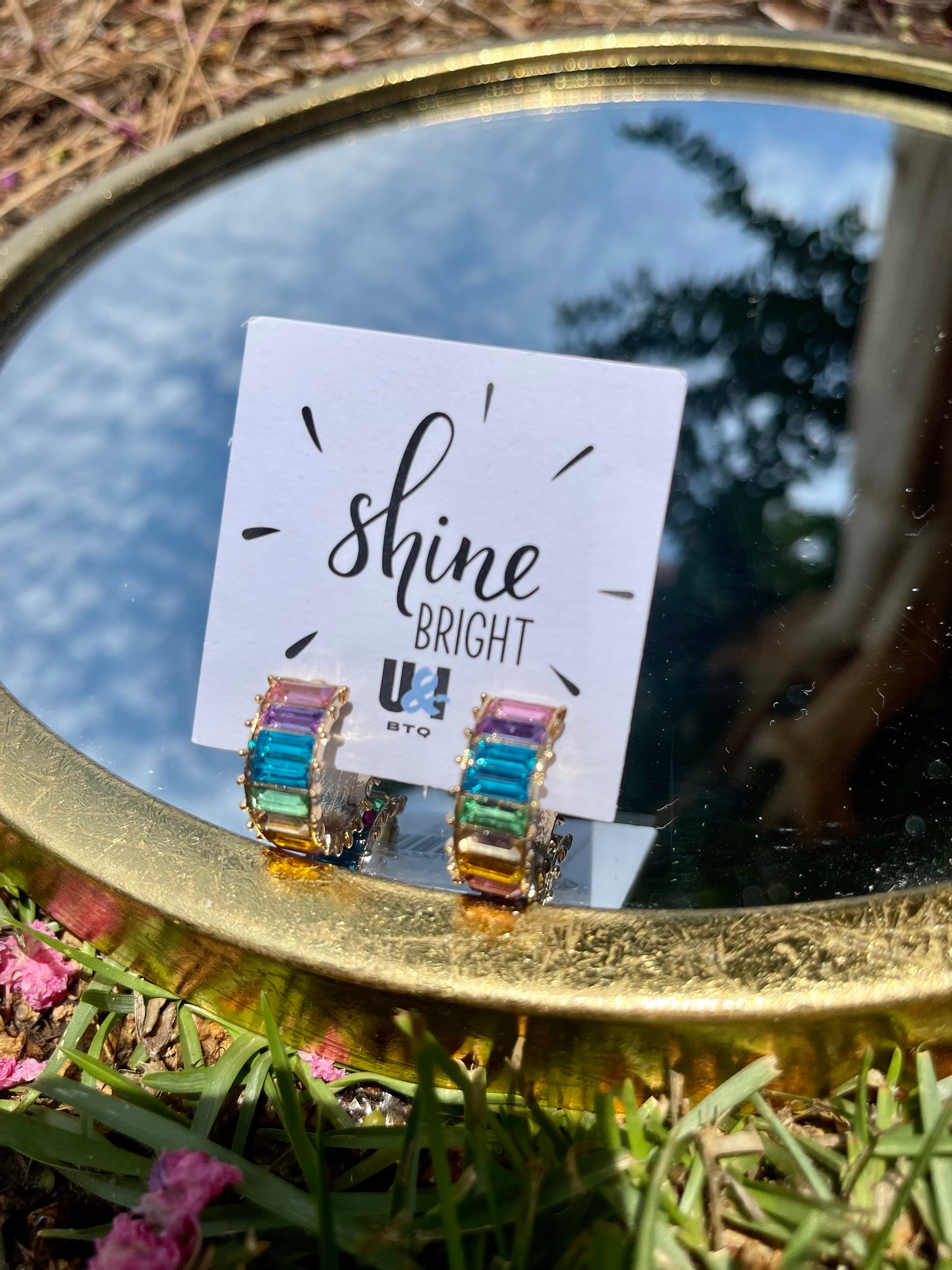 Rainbow Earrings-Accessories-U&I Boutique